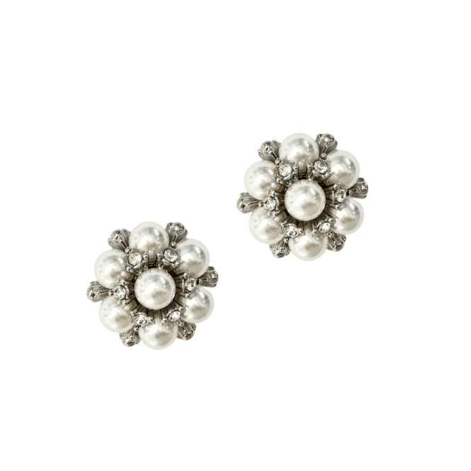 Hovedbilde Pearl Vintage Flower Button Covers