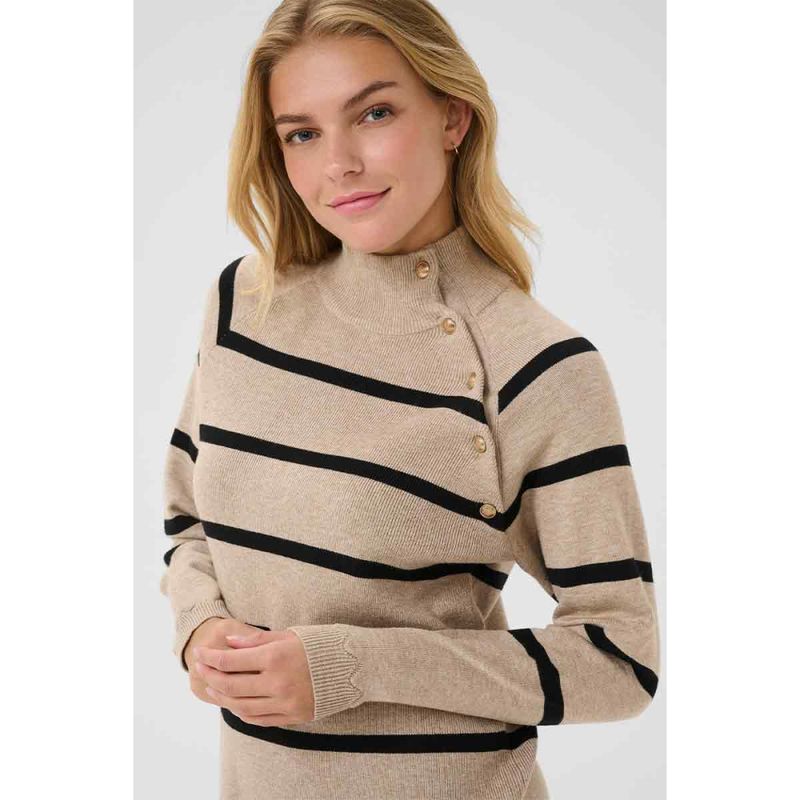 CRDela Button Pullover