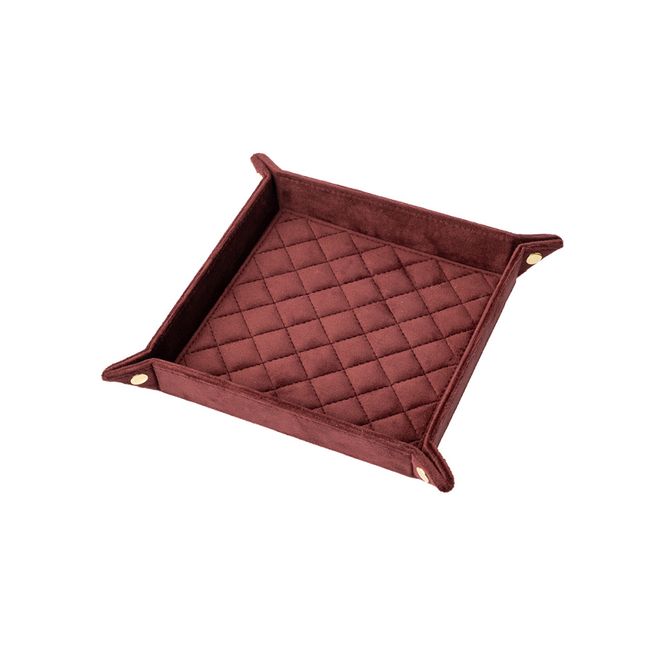 Hovedbilde Velvet Quilted Jewellery Tray Medium